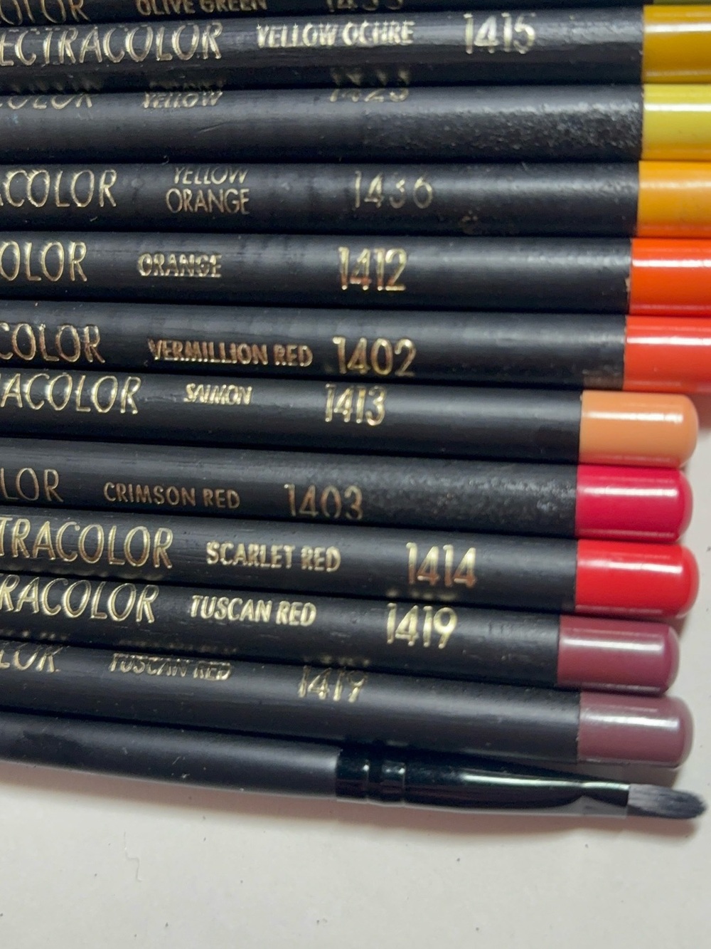Vintage Faber-Castell Design Spectracolor Pencil Set Assorted Colors 50 of 60 - Picture 4 of 9